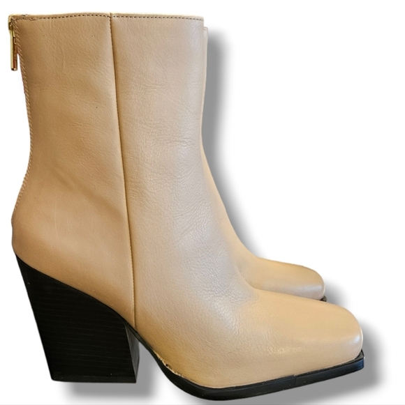Block heeled ankle boots - Picture 6 of 8